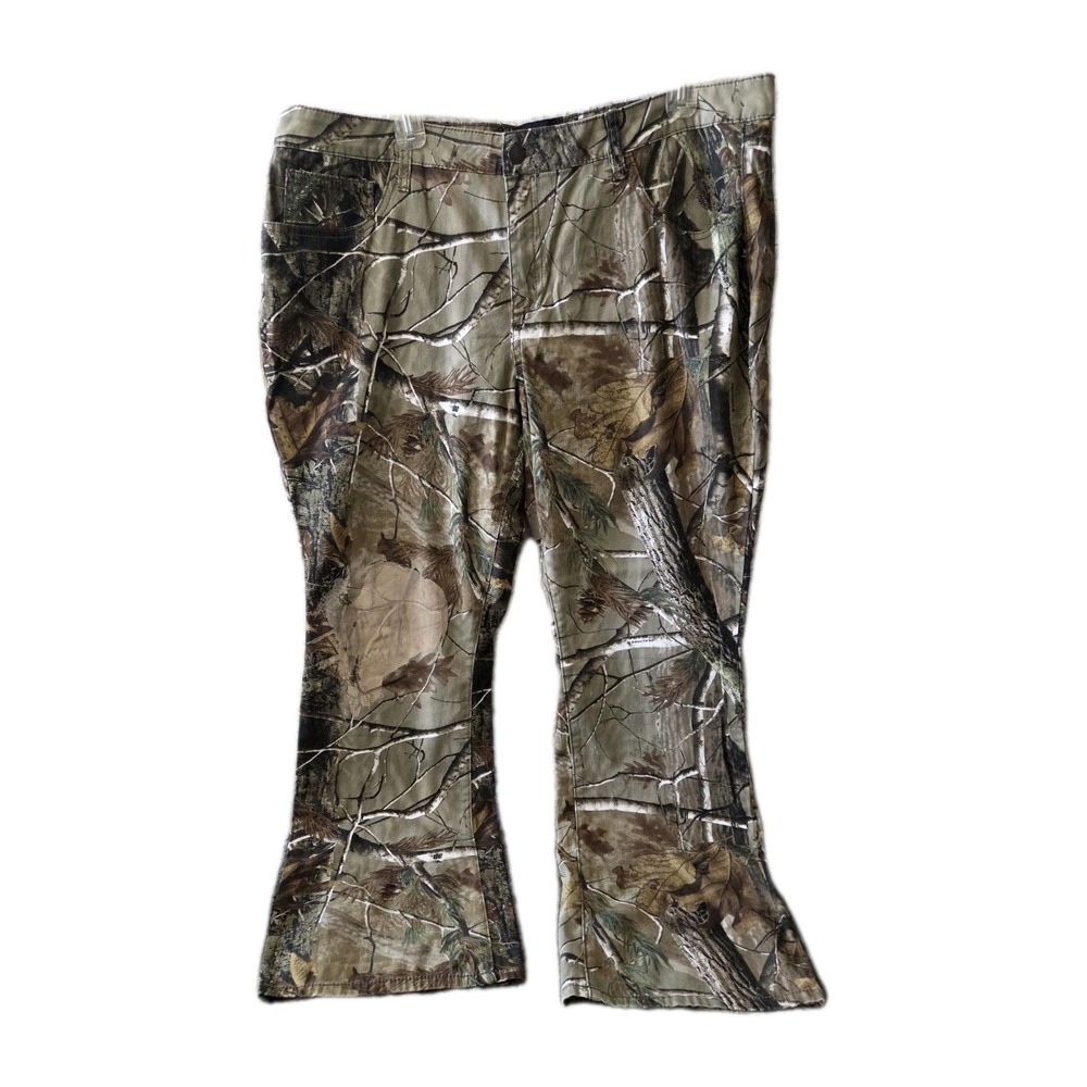 Realtree AP Camo Pants Womens Size 18 Hunting Outdoor Cotton Stretch